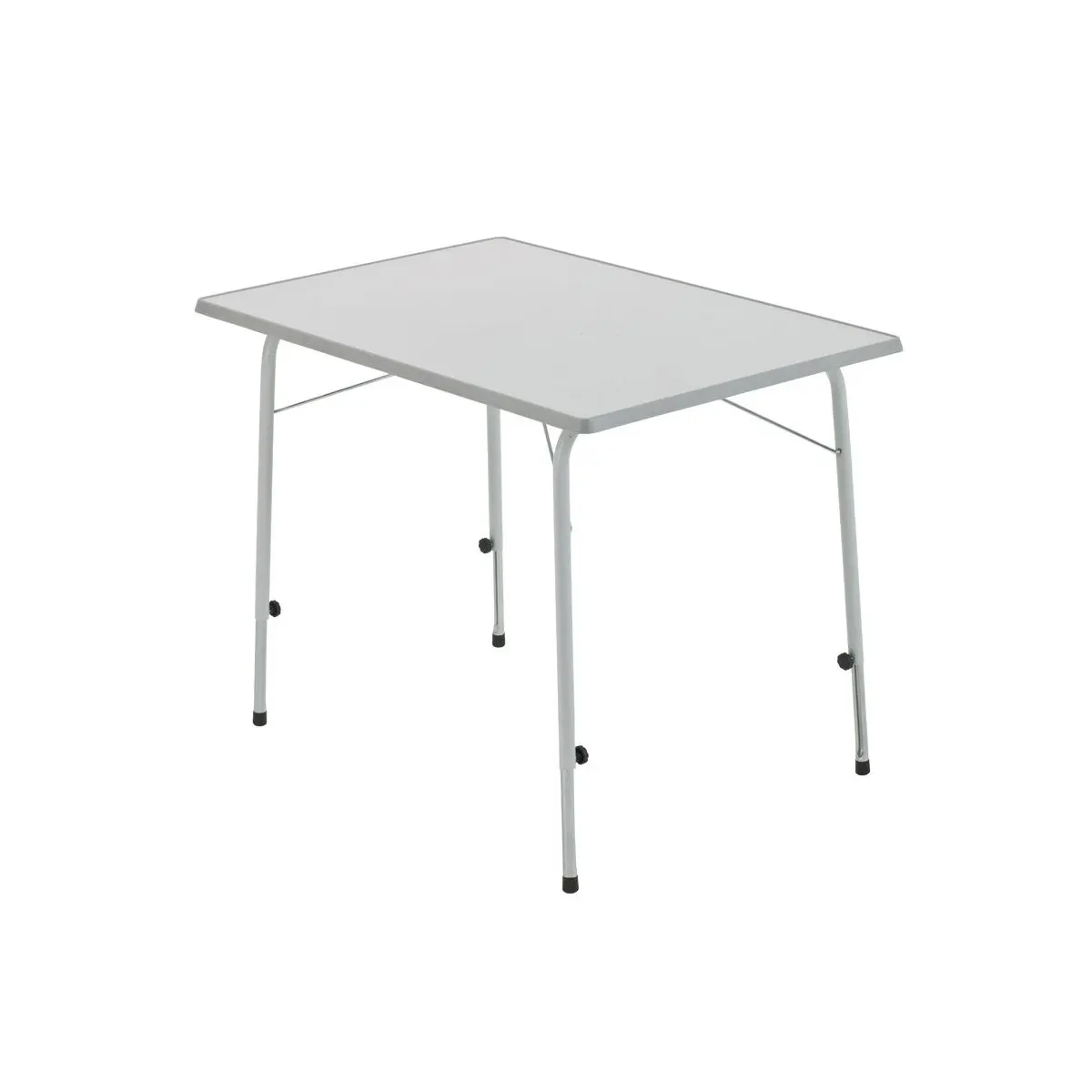 Masa de camping acordeon - gri, 100 x 68 cm