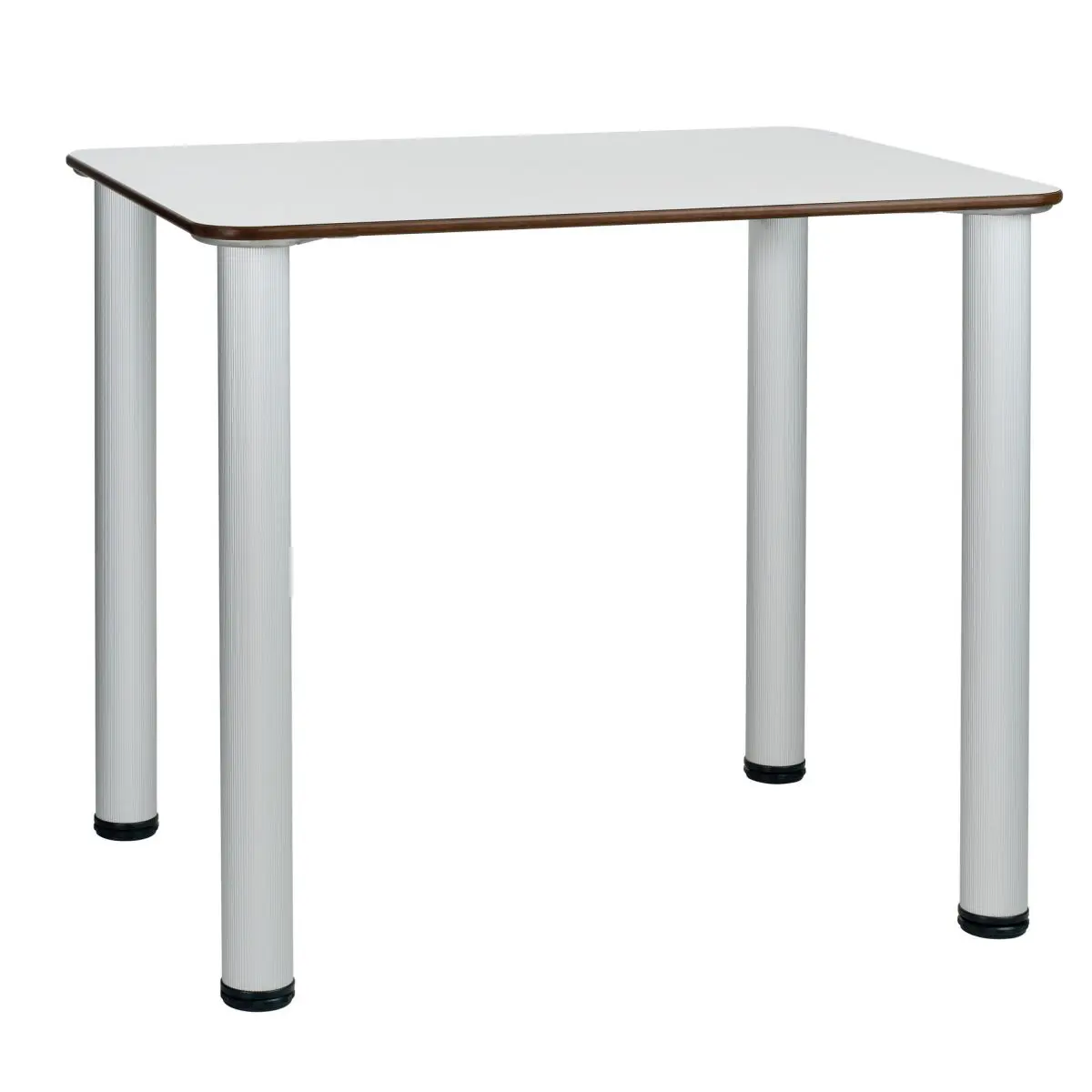 Kempingový stôl silwy - s kovovou doskou, 78 x 58 x 71-74 cm