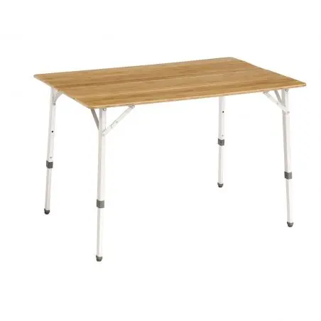 Bambusový stolík Cody - 100 x 65 x 65 cm