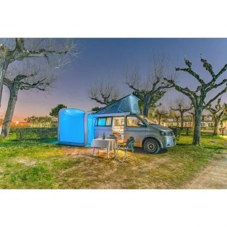 GT Box Camping - modrý, 280x260 cm