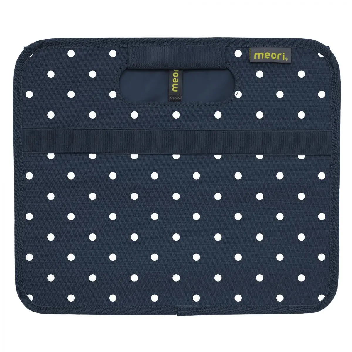 Cutie pliabilă Meori Classic, bleumarin, buline, mărimea S