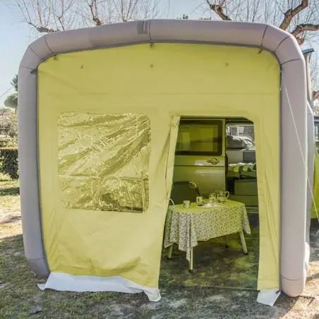 Panoul frontal Camping GT Box - verde