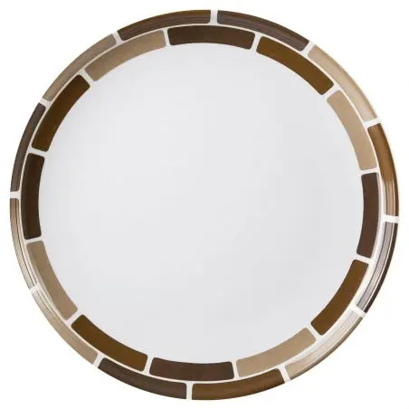 Seria tacamuri ciocolata - farfurie 25 cm