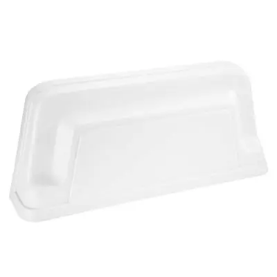 Capac - plastic alb plat