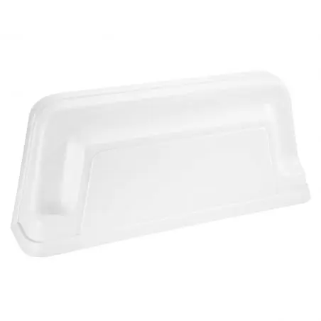 Capac - plastic alb plat
