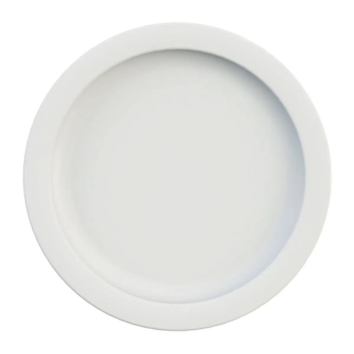 Riad série PBT - jedálenský tanier 23,5 cm biely
