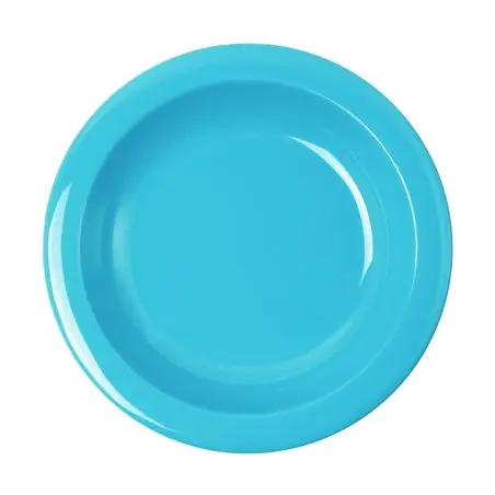 Riad série PBT - polievkový tanier 21,6 cm, svetlomodrý