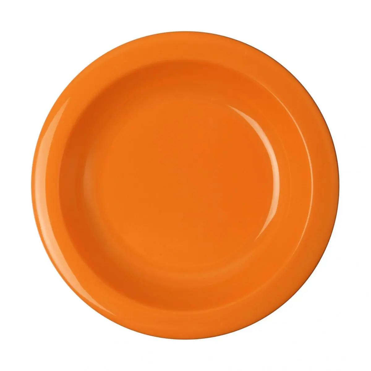 PBT sorozatú étkészlet - leveses tányér 21,6 cm, narancs