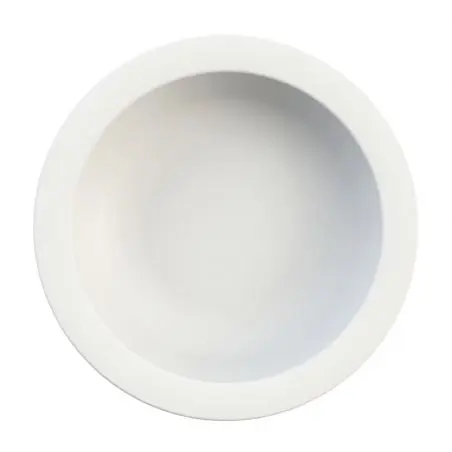Riad séria PBT - polievkový tanier 21,6 cm, biely
