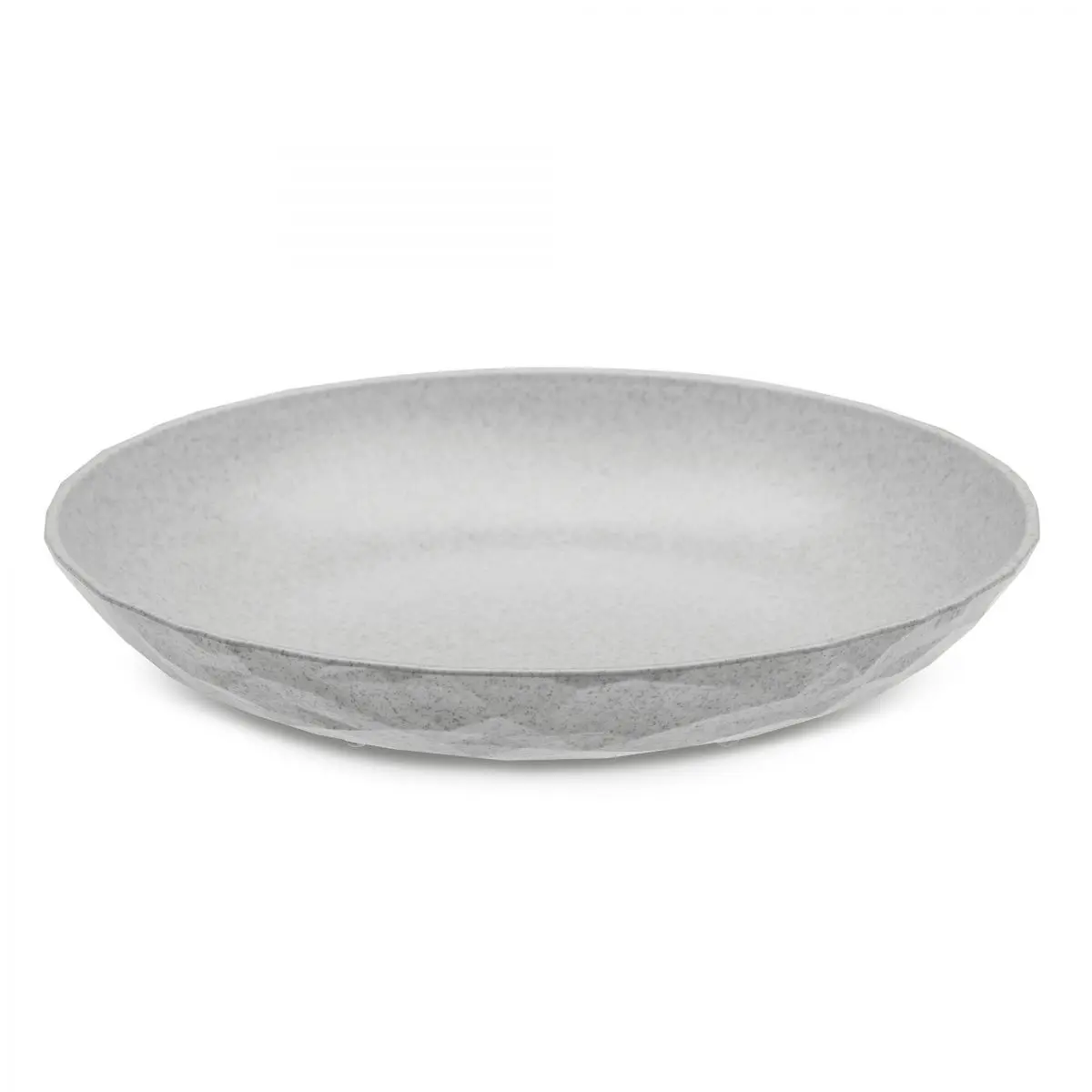 Séria bio riadu - polievkový tanier CLUB 22 cm, sivá