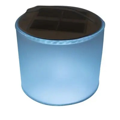 Solárna lampa nafúknutá - zmena farby