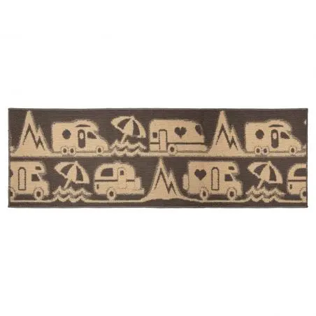 Carpet Master Camp - maro, 50 x 100 x 1 cm