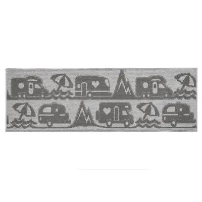 Carpet Master Camp - gri, 50 x 100 x 1 cm