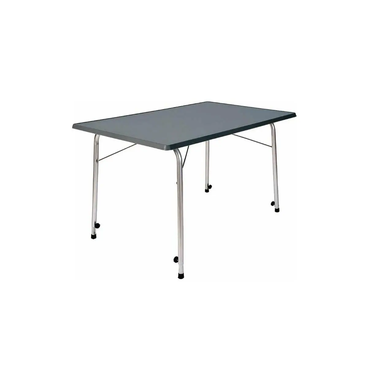 Kempingový stolík Stabilic - antracit, 80 x 60 cm