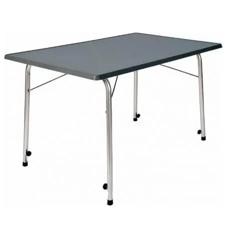 Kempingový stolík Stabilic - antracit, 80 x 60 cm