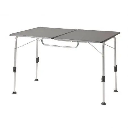 Masa de camping Stabilic Twin - antracit, 120 x 80 cm
