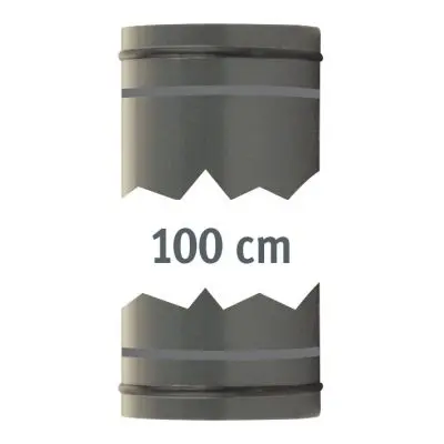 Rúrka - 1000 mm, O-krúžok na oboch stranách