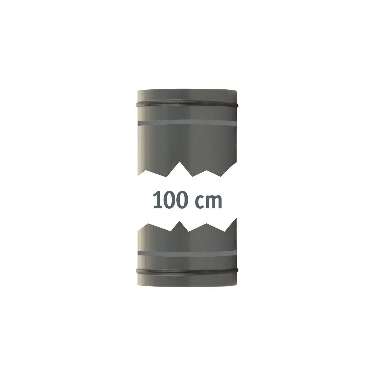 Cső - 1000 mm, O-gyűrű mindkét oldalon