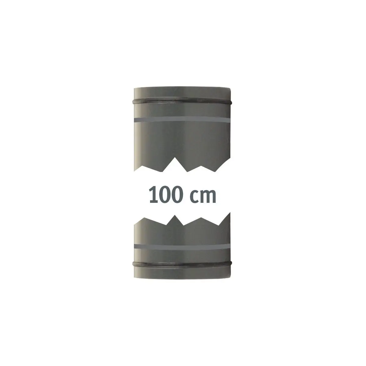 Rúrka - 1000 mm, O-krúžok na oboch stranách