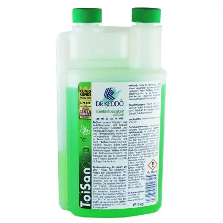 Sanitárna kvapalina ToiSan - 1 liter