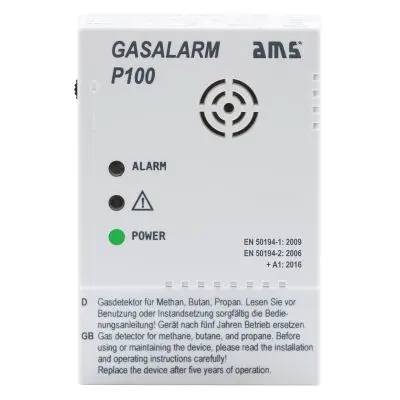 Plynový alarm P100 bez spínacieho výstupu