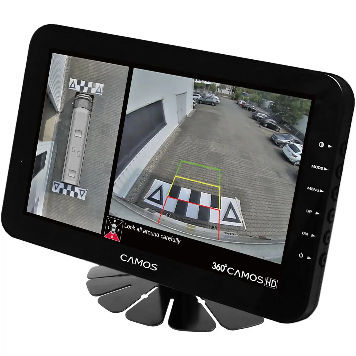 Camos 360 HD tolatóvideó rendszer 10,1"-es monitorral
