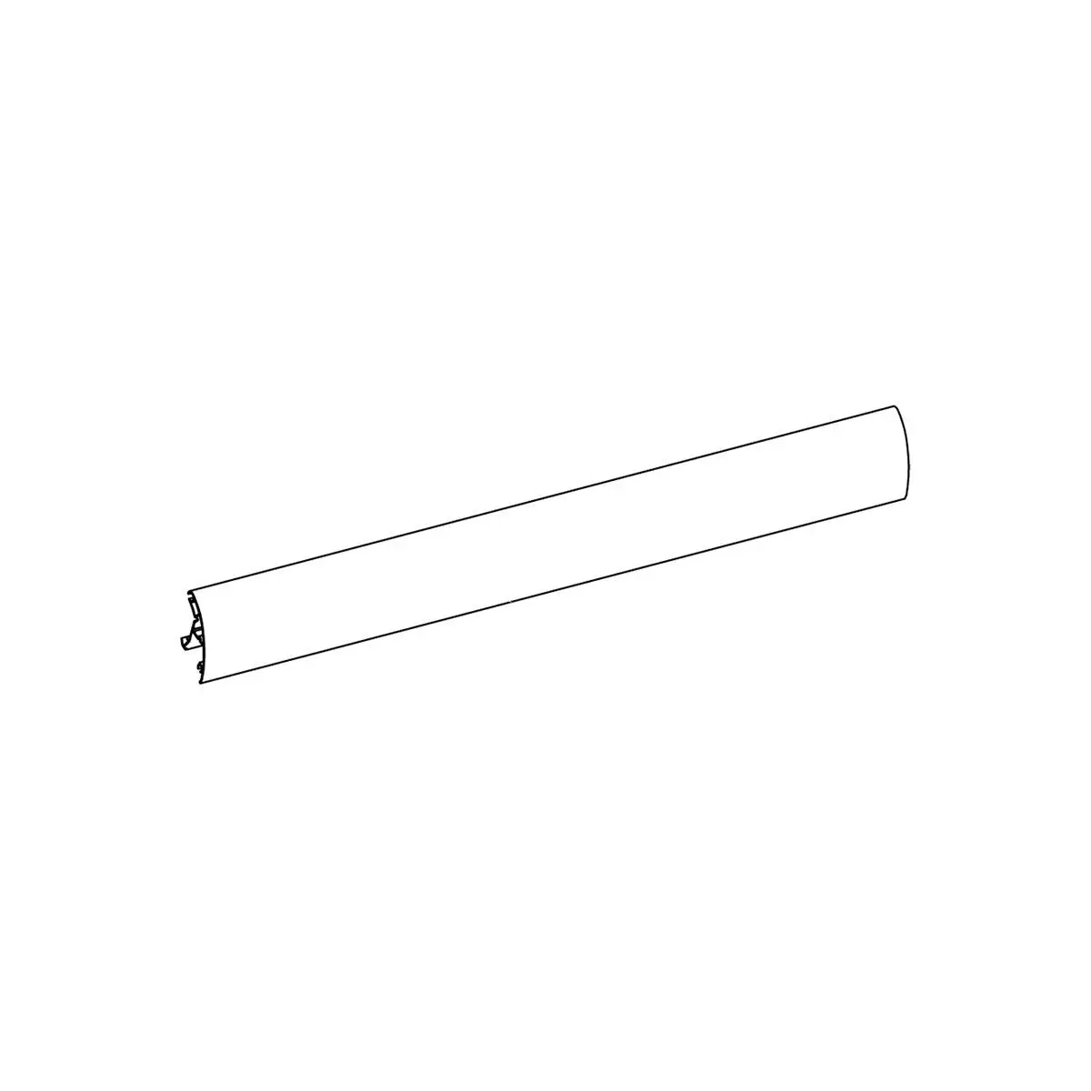 Panoul frontal 5,5 m TO 6502 / 6900, alb