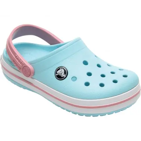 Crocband copii Clog Ice Blue / White, marimea 33/34