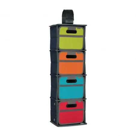 Závesný organizér s 3 priehradkami na skladacie boxy Meori, Mini