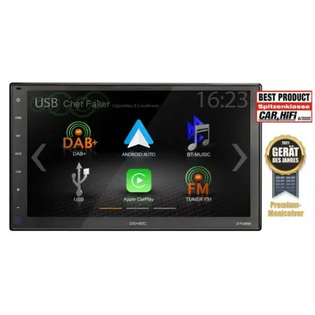 Z-N966 2DIN infotainer 9”