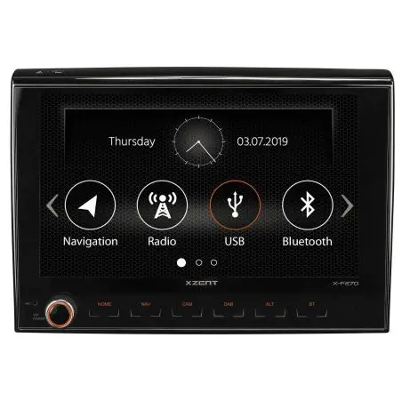 X-F270 navigácia pre Fiat, Citroen a Peugeo