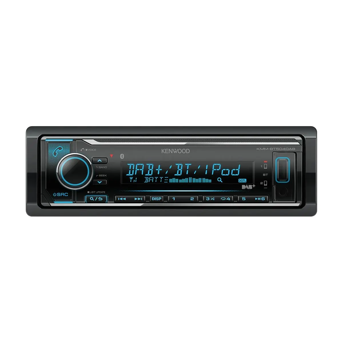 KMM-BT504DAB autorádio DAB + Bluetooth
