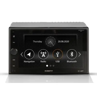 X-427  2DIN naviceiver DAB+  USB/ BT/ HDMI
