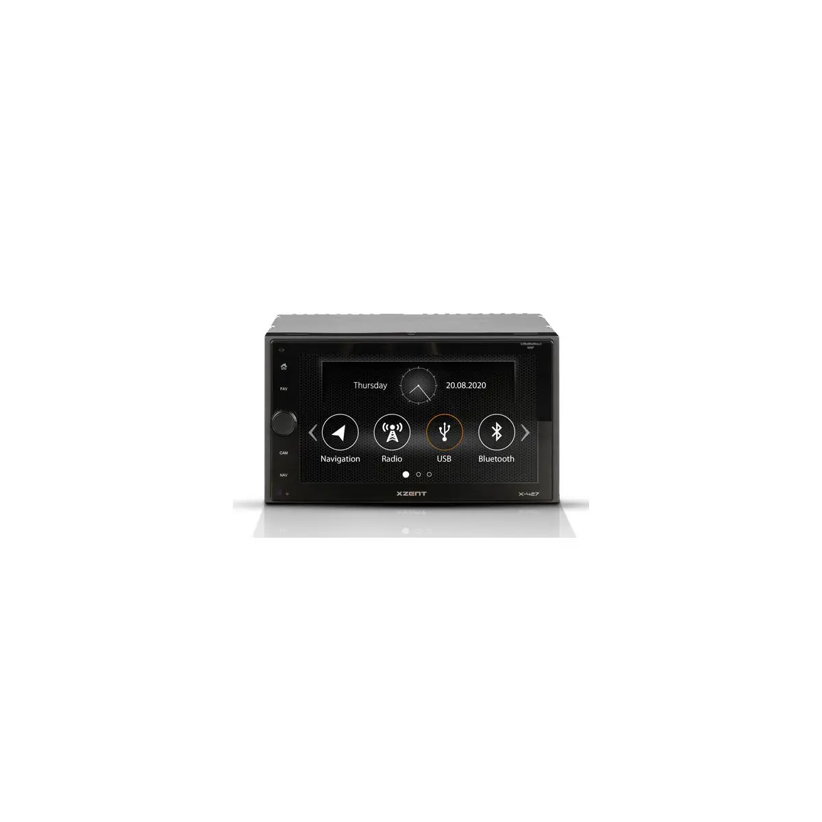 X-427  2DIN naviceiver DAB+  USB/ BT/ HDMI