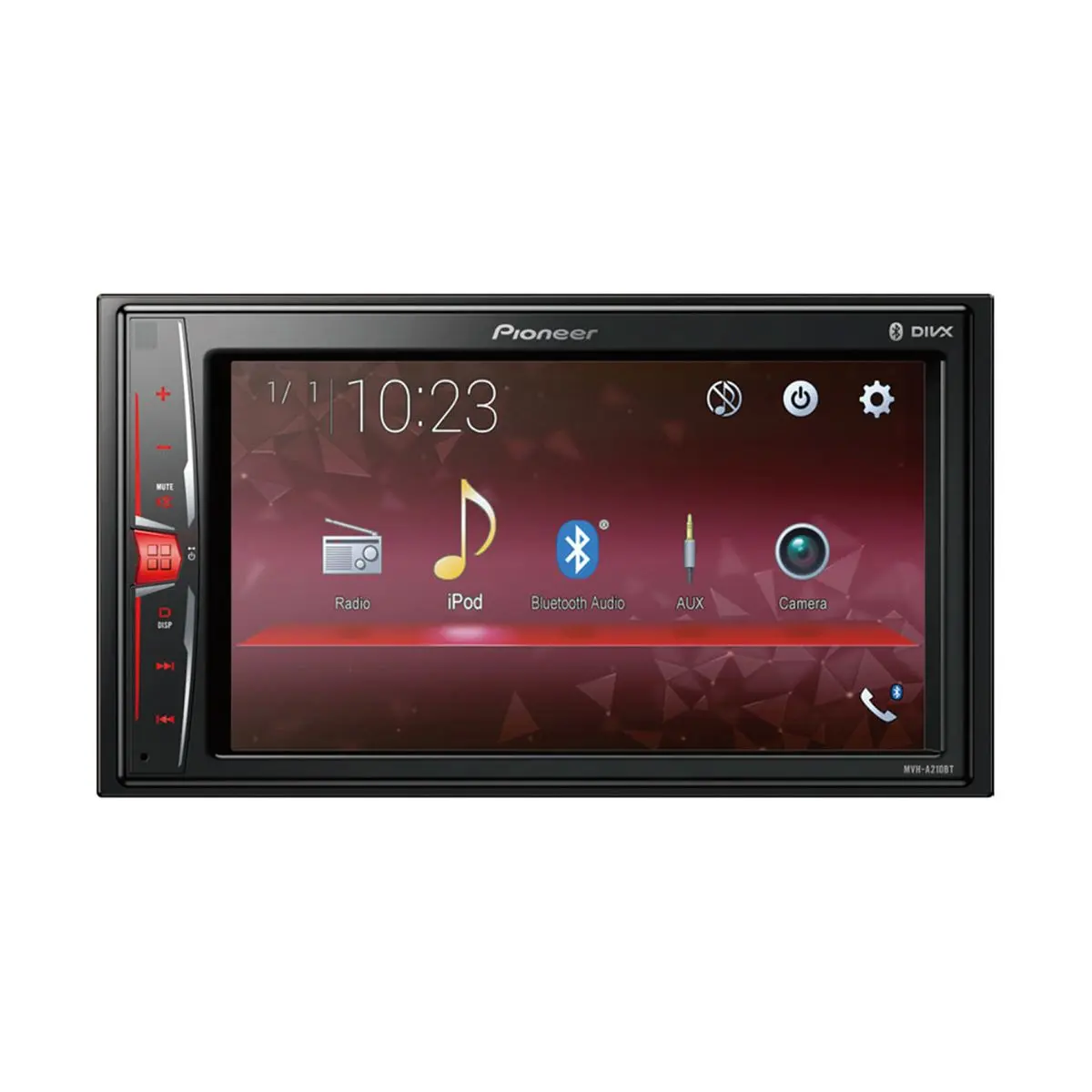 MVH-A210BT autorádio 2DIN 6,2“displej  BT/USB/AUX