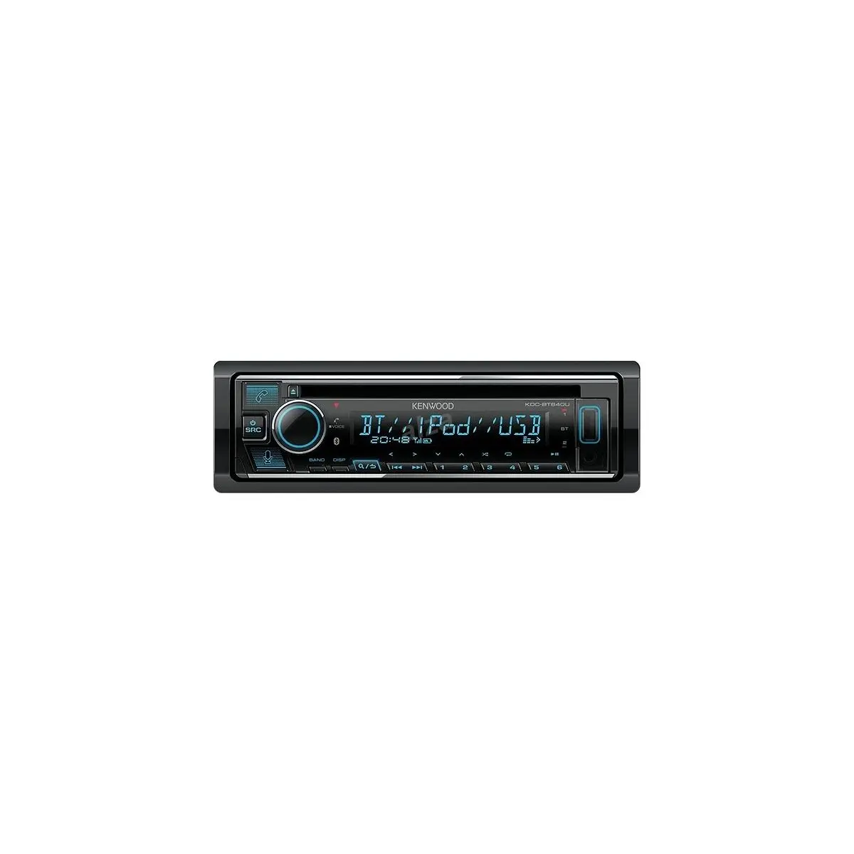 KDC-BT640U autorádio 1DIN, Bluetooth,MP3,USB,CD
