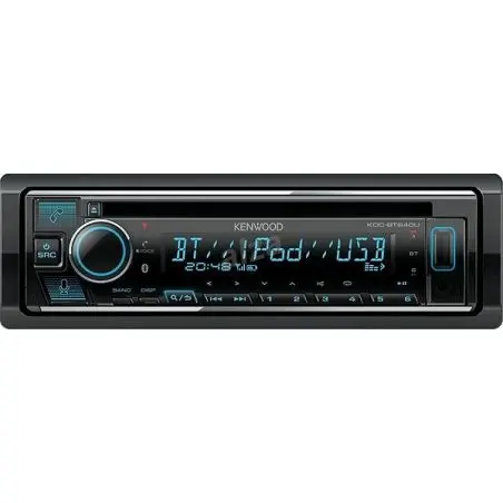 KDC-BT640U autorádio 1DIN, Bluetooth,MP3,USB,CD