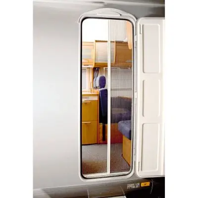 Ușă plasă plisată împotriva insectelor REMIcare II+ - pentru autocaravane, 650 x 2000 x 92 mm