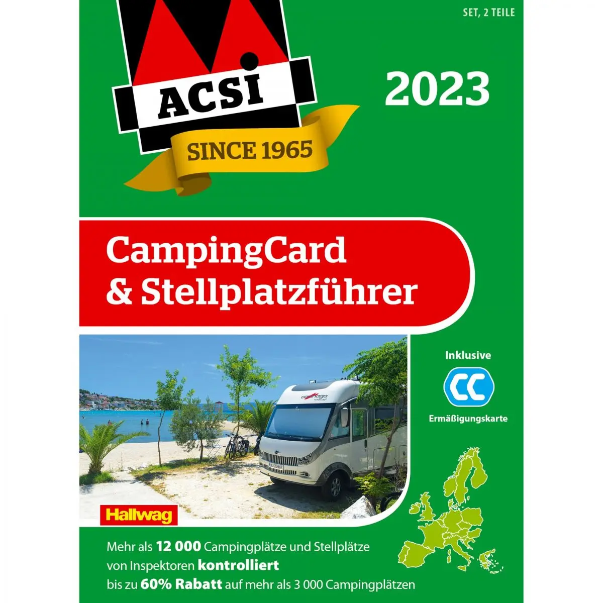ACSI CampingCard și ghid de pitch