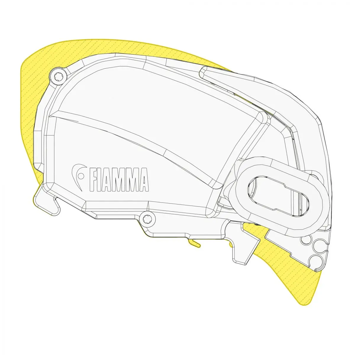 Fiammastore F80 S - 450 Deep Black, Royal Gray