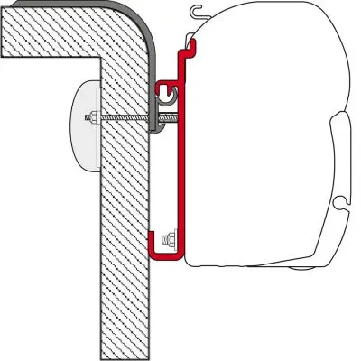 Adapter Rapido - napellenző adapter F45