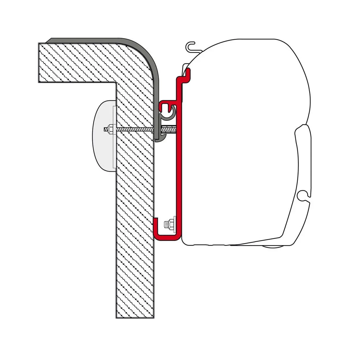 Adaptor Rapido - adaptor pentru copertina F45