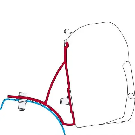 Kit Renault Trafic - adaptor copertina F45