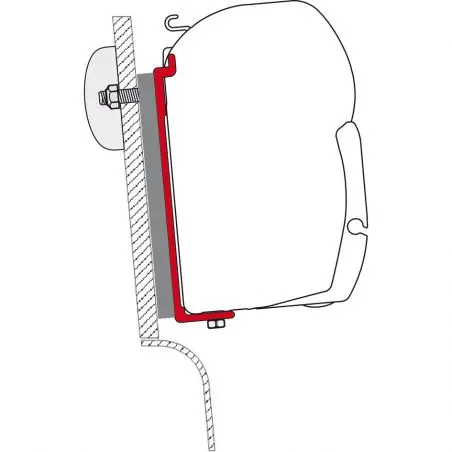 Kit adaptor Westfalia (Acoperiș înalt) - adaptor copertine F45