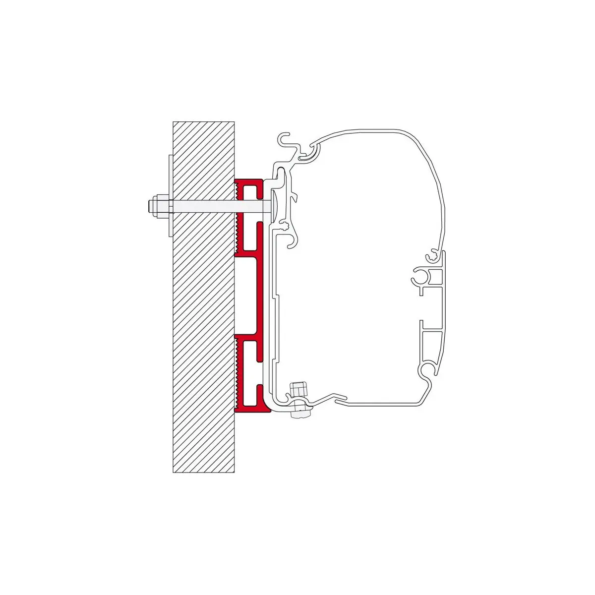 D adapter - 12 cm