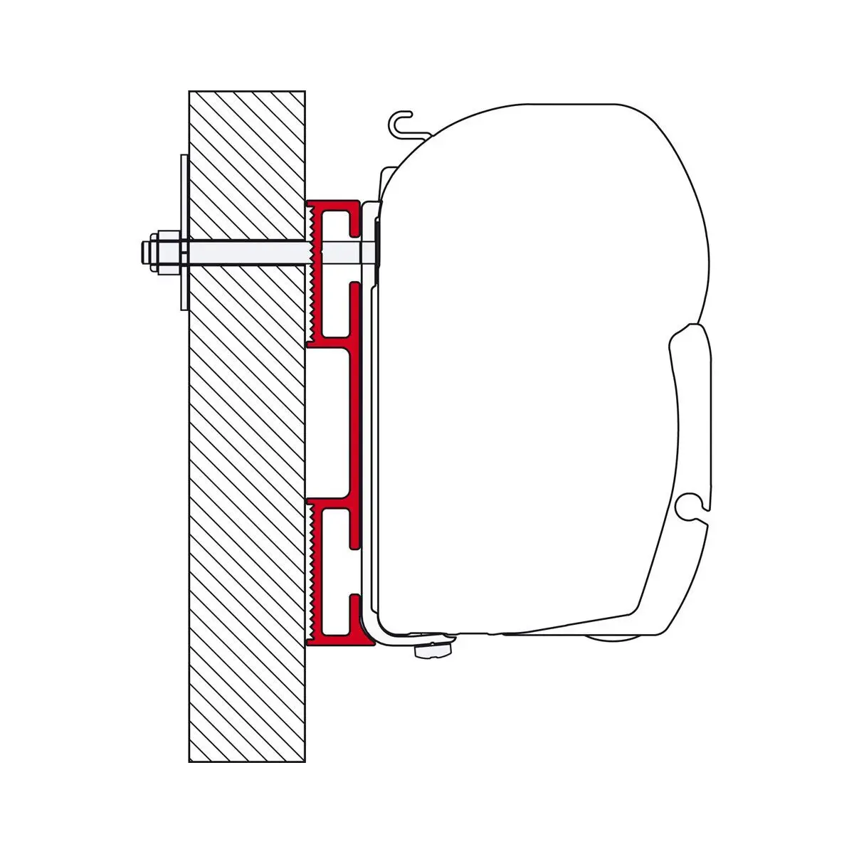 Adaptor D - 8 cm