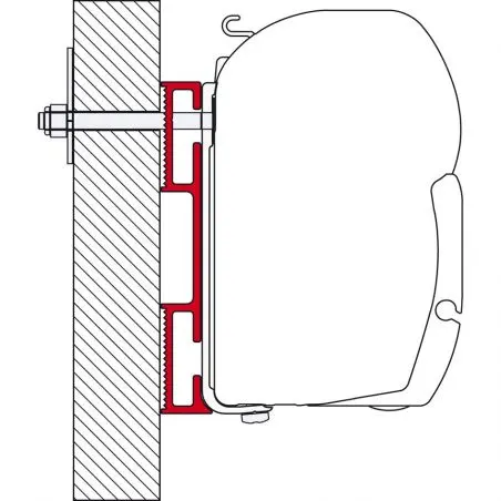 D-adaptér - 8 cm