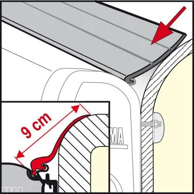 Tömítőszalag Rain Guard - L F45