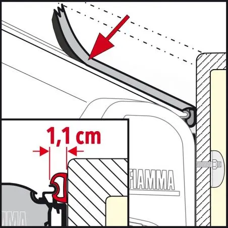 Tömítőszalag Rain Guard - S F45