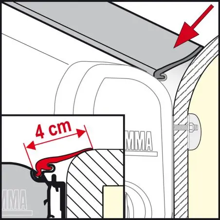 Banda de etanșare Rain Guard - M F45